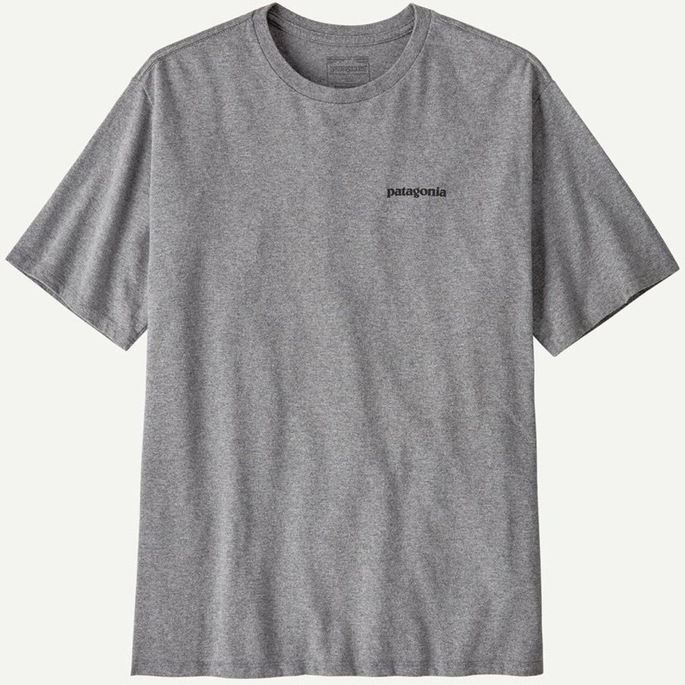 Patagonia Men's XXL GRAY Graphic Logo Tee Shirt XXLARGE - Picture 2 of 3